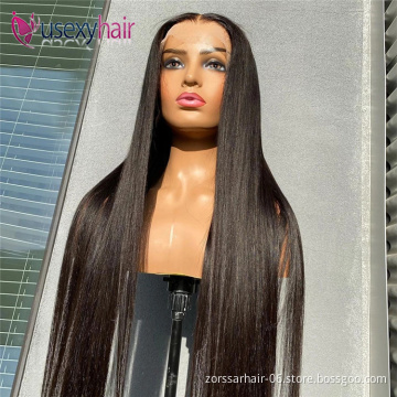 Top sale HD Lace wig 100% Human Hair HD Lace Frontal Wig 150% 180% 220% Density Lace Front Wig